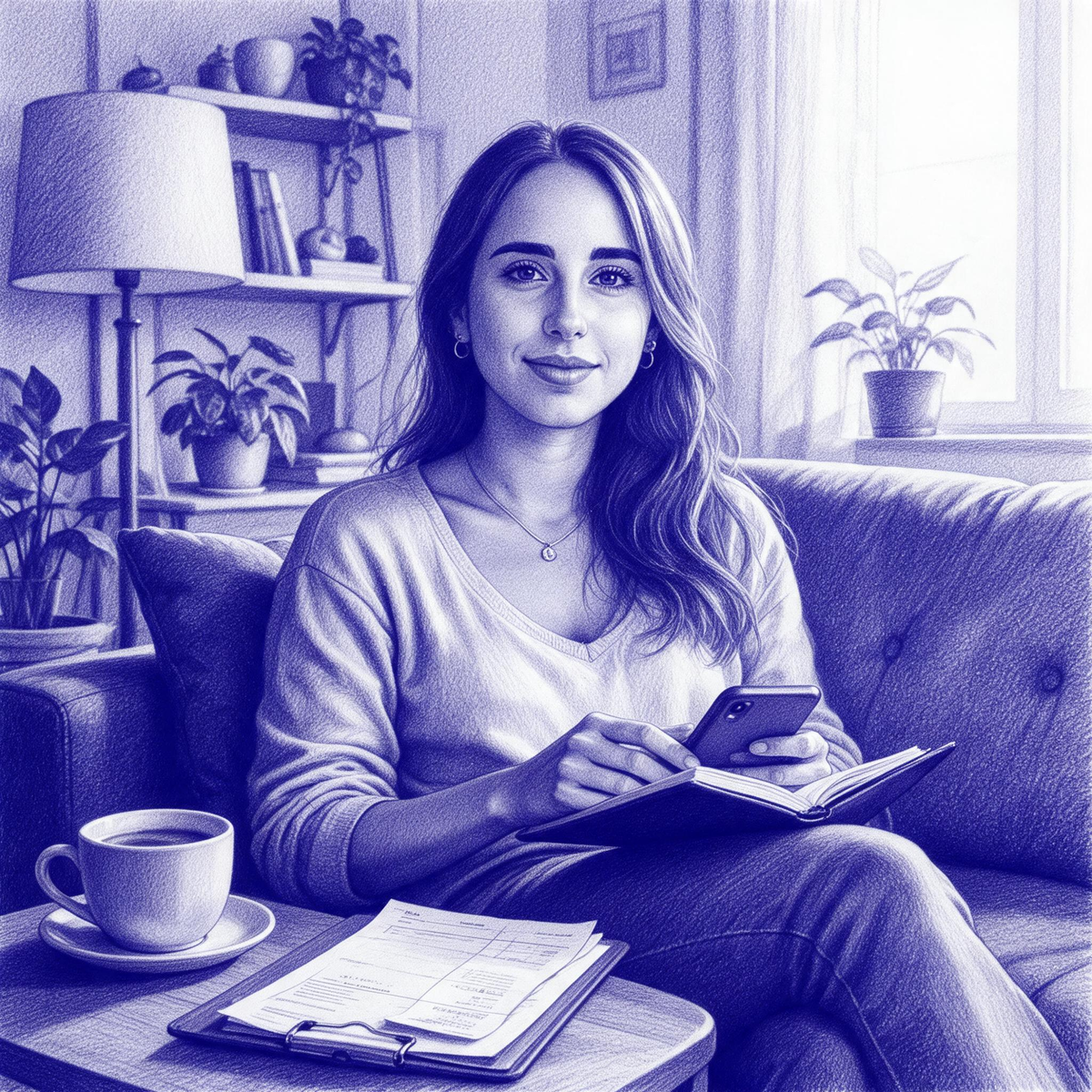 Ana estaba pasando por una crisis financiera personal.
